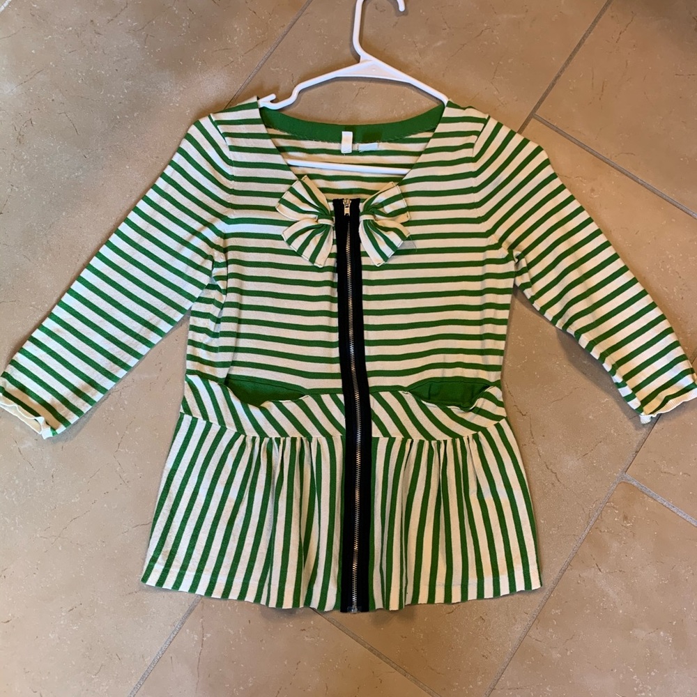 Anthropologie light sweater, with zipper detail
